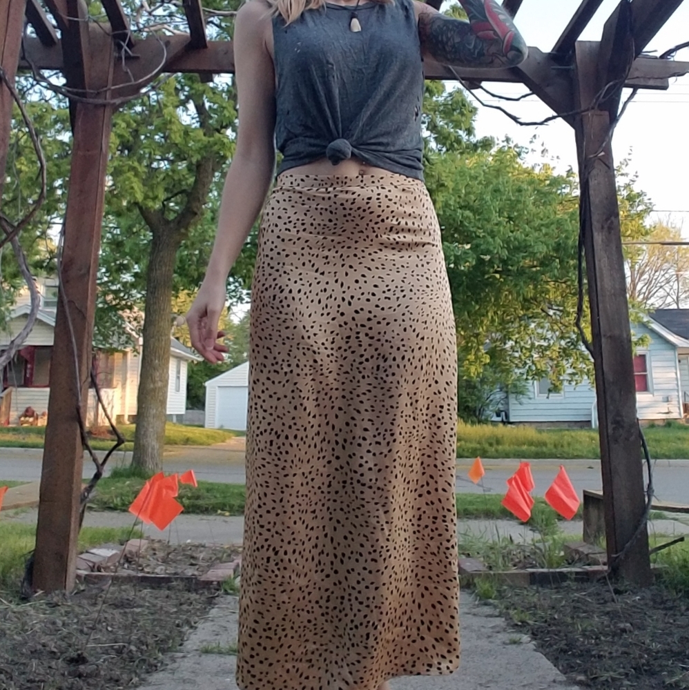 Cheetah skirt